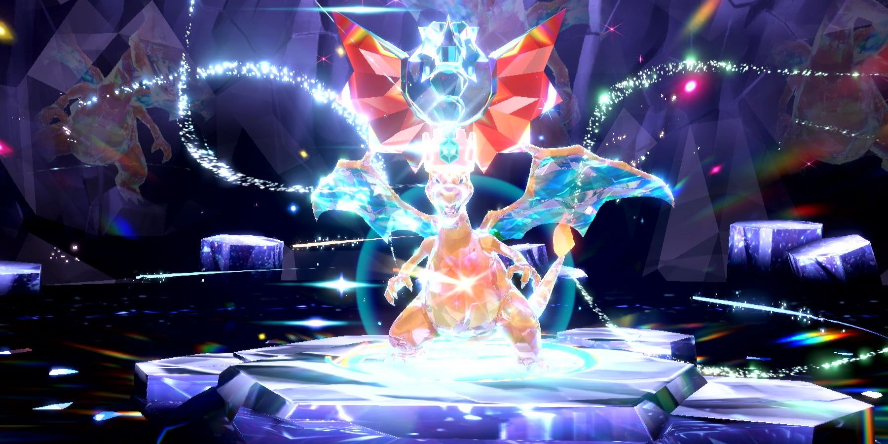 pokemon scarlet and violet sv charizard tera raid event