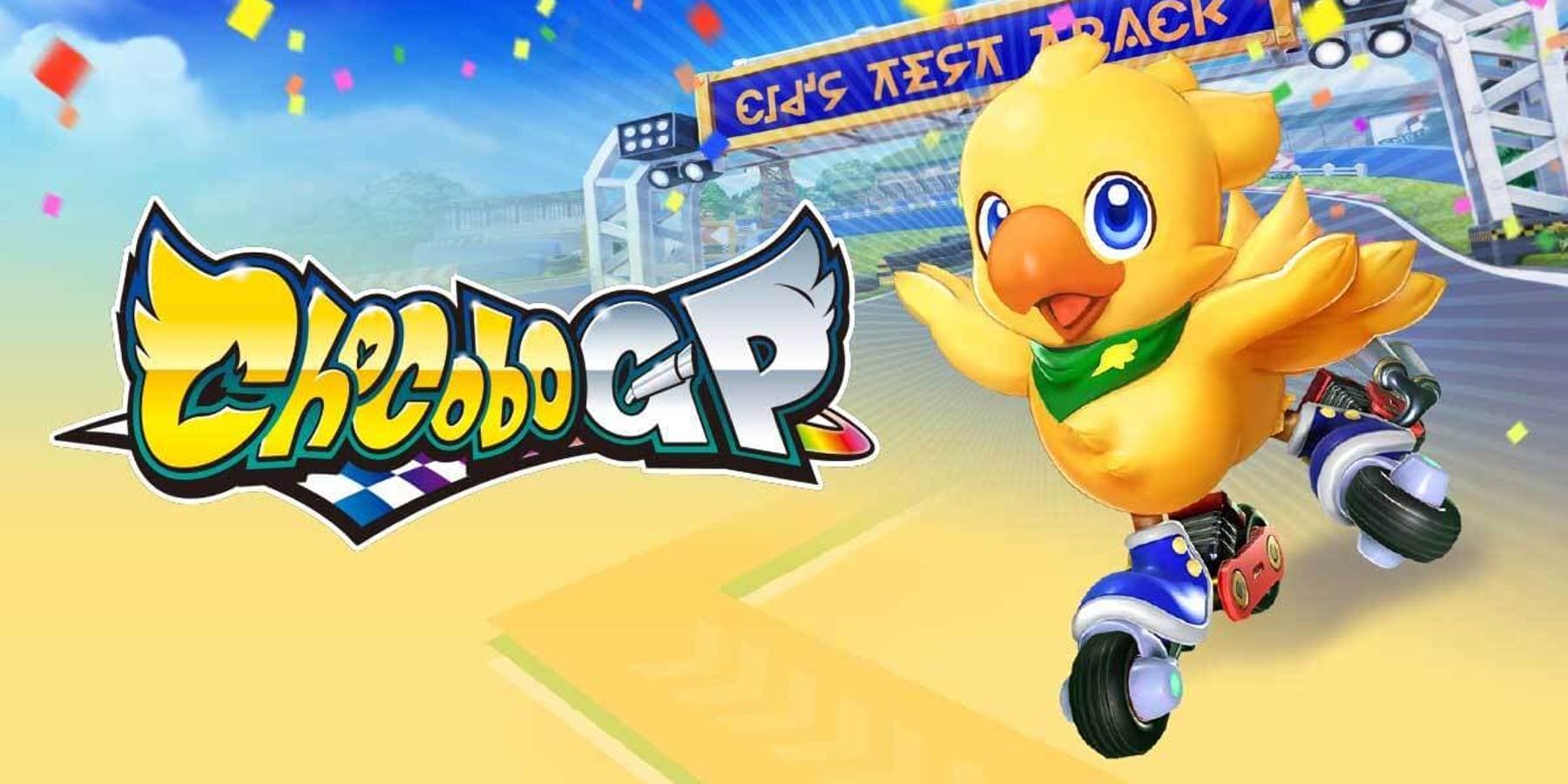 chocobo gp title art