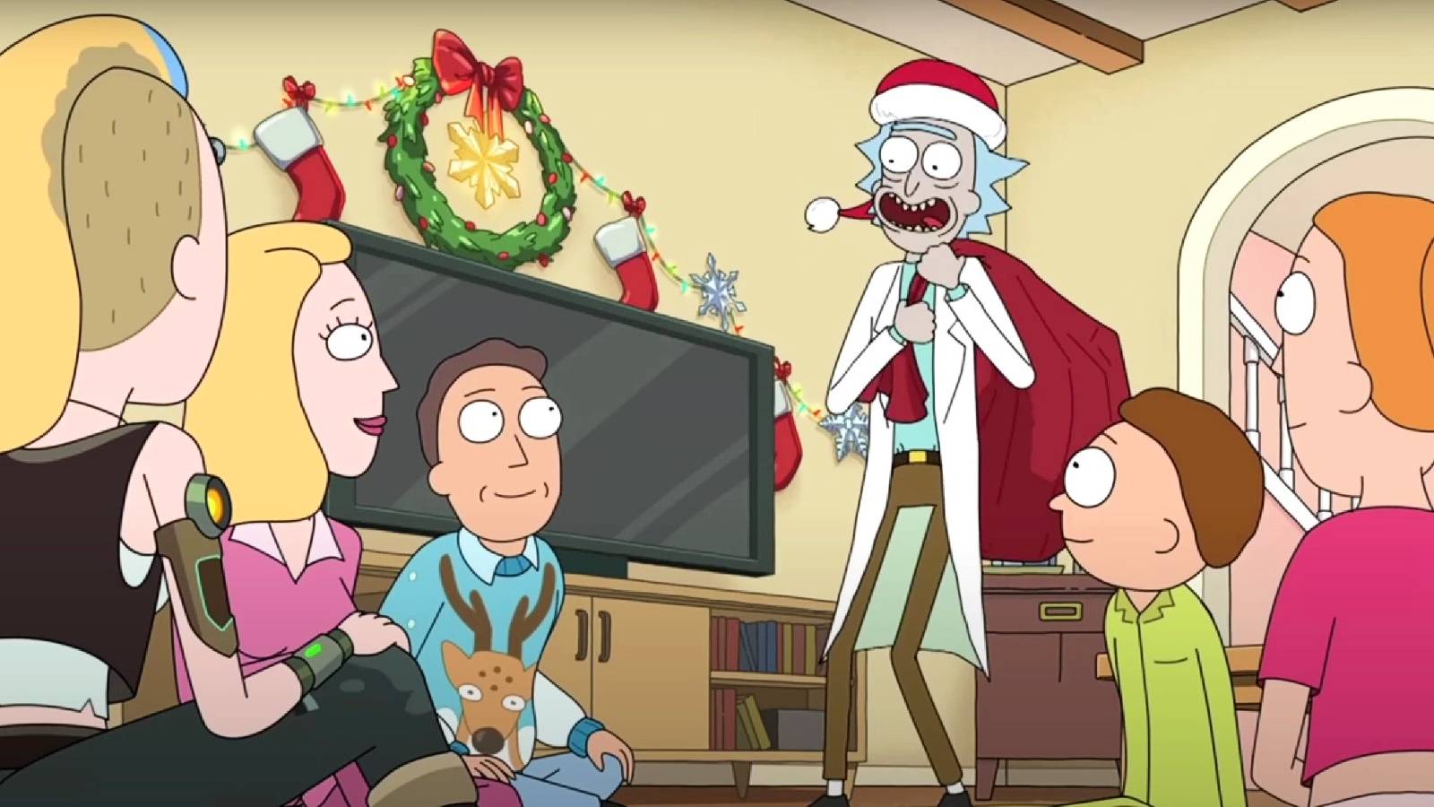 Rick and Morty season 6 finale Christmas Santa Rick