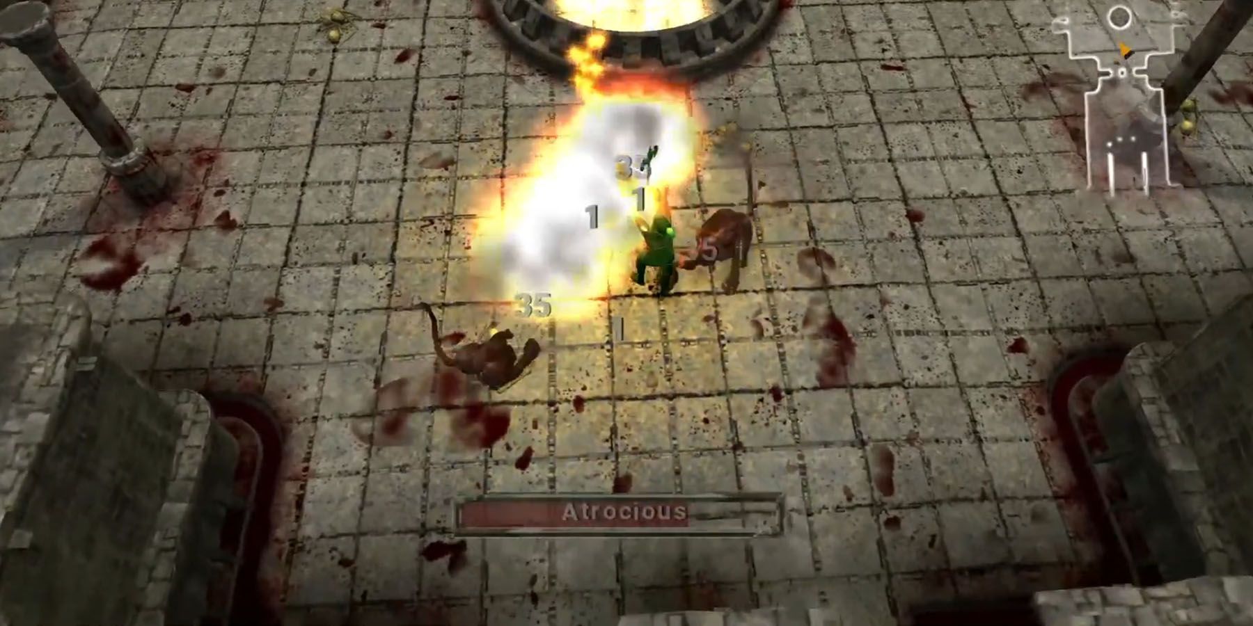 Cleric gameplay in Dark Alliance 2