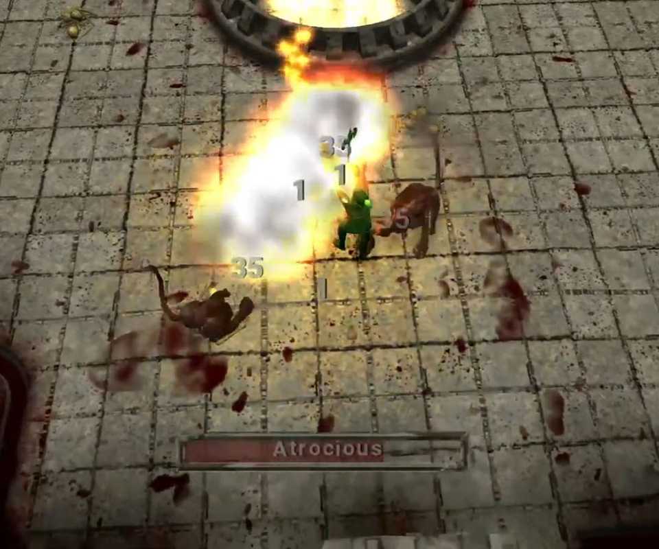 Cleric gameplay in Dark Alliance 2