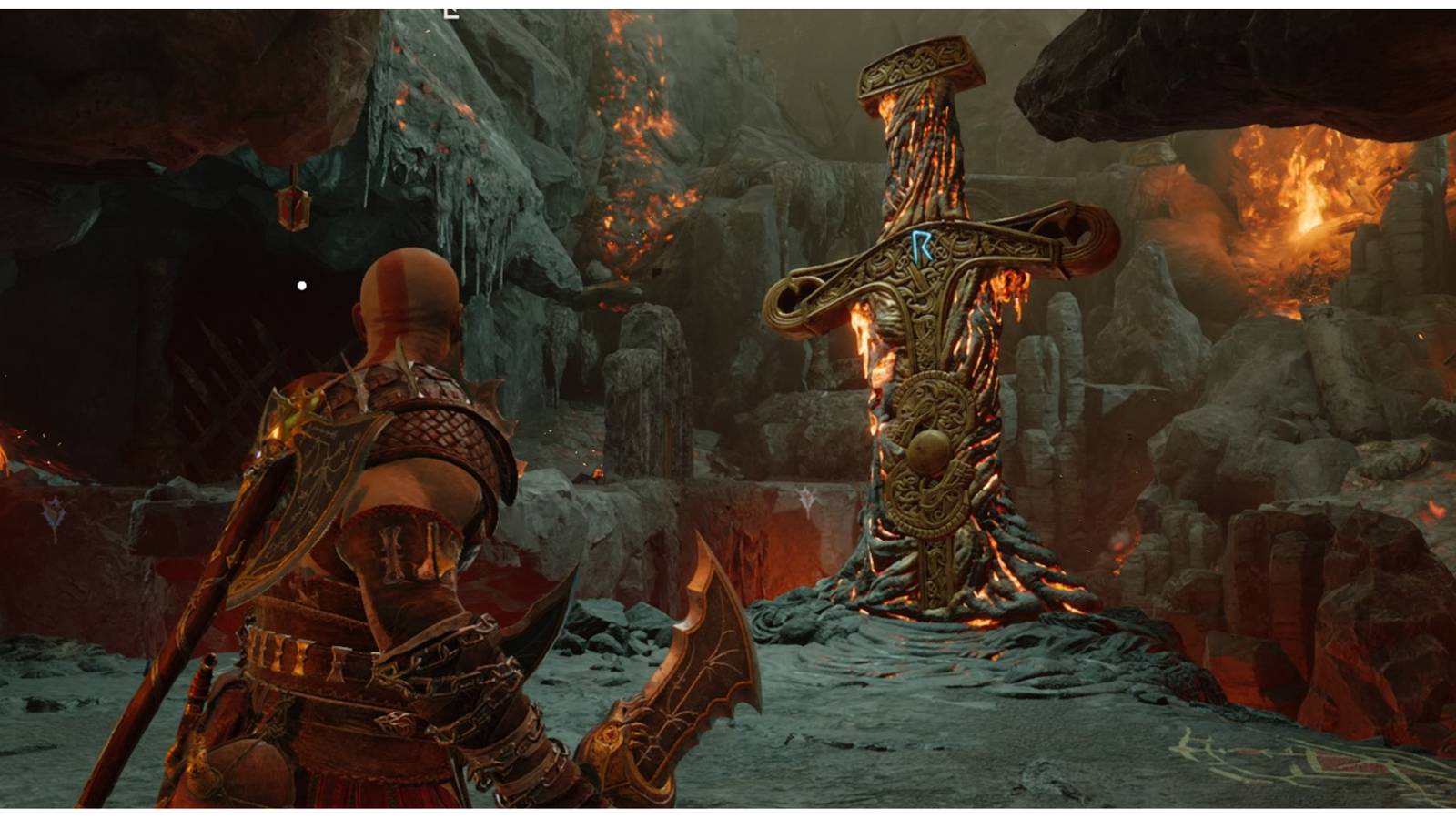 Kratos faces a Muspelheim Challenge in God of War Ragnarok