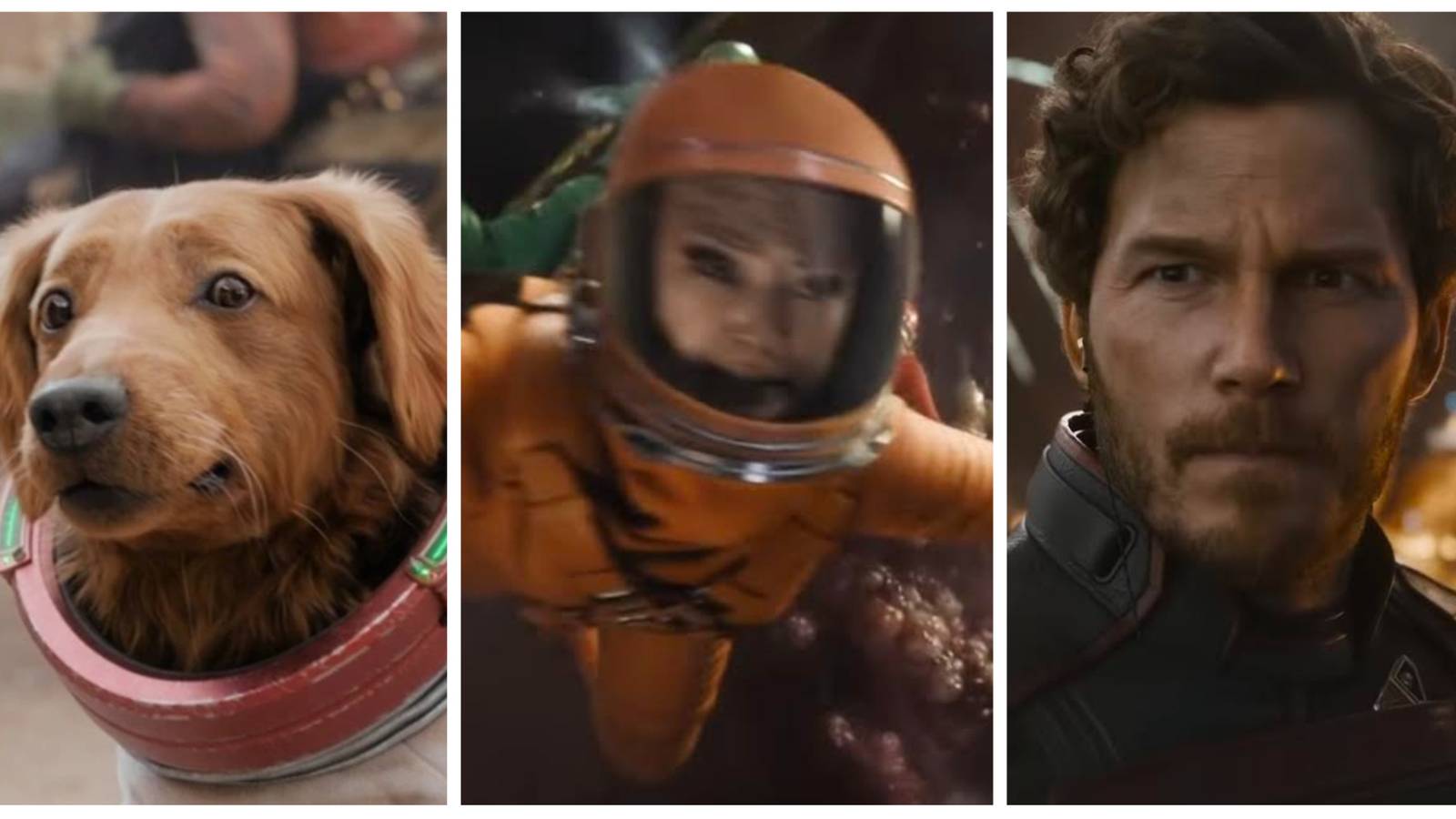 cosmo, mantis and star-lord in guardians of the galaxy 3