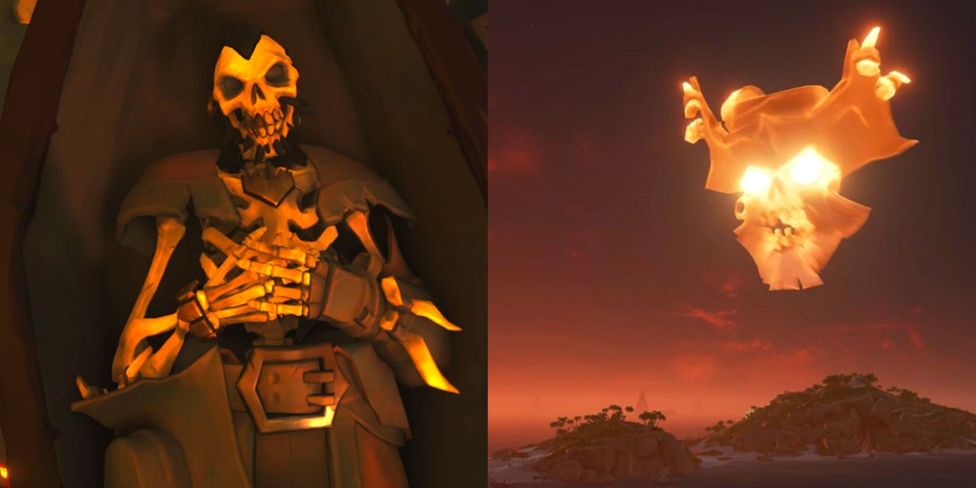 Captain Flameheart in Sea of ​​Thieves