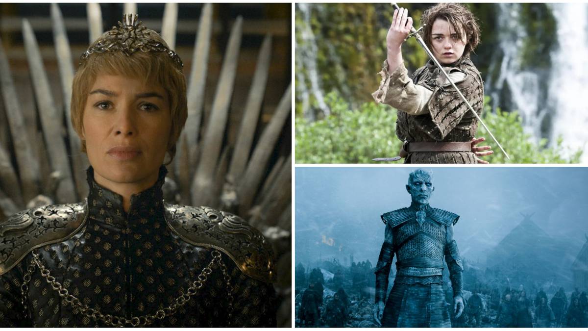 Game of Thrones, ruthless characters, Cersei Lannister, Arya Stark, The Night King
