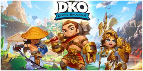 Divine Knockout Title Card