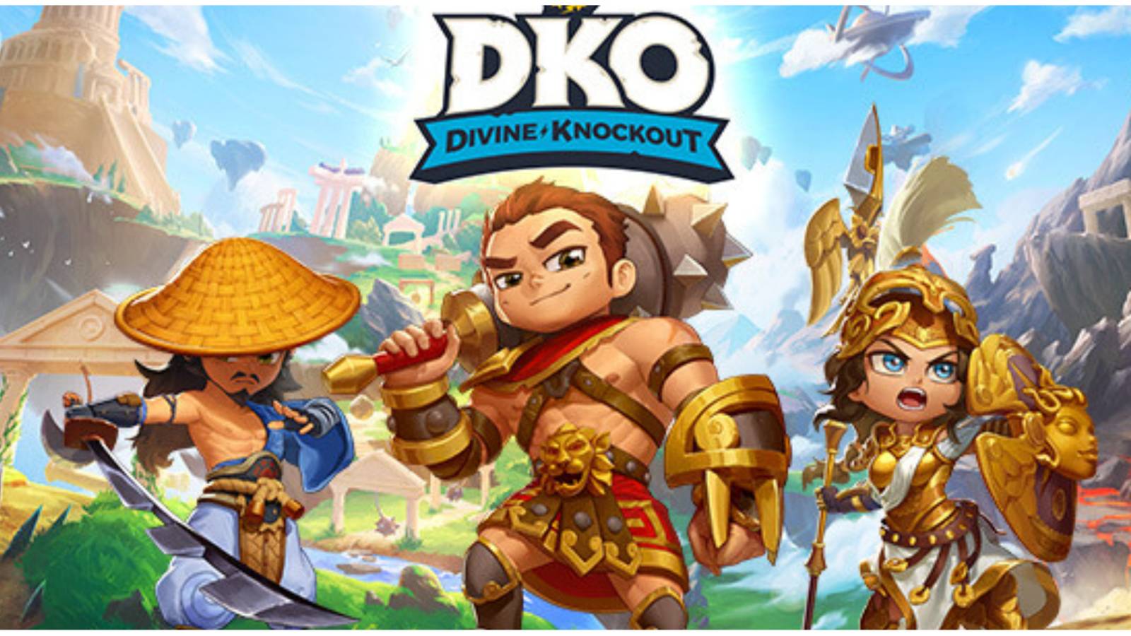 Divine Knockout Title Card