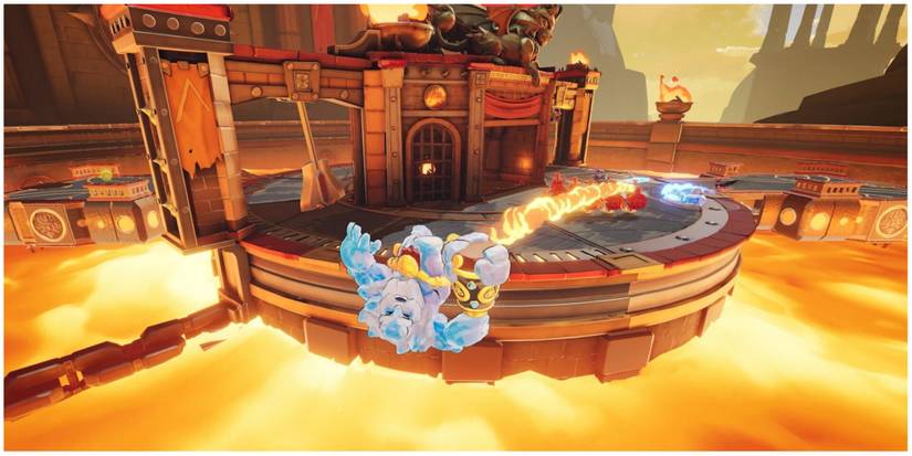 Divine Knockout Off The Edge