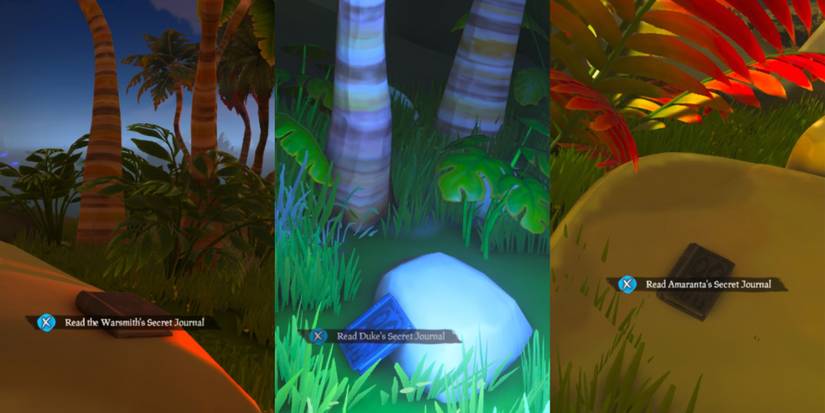 Dark Brethren Journal Locations The Rogue's Legacy Adventure 10 Sea of Thieves