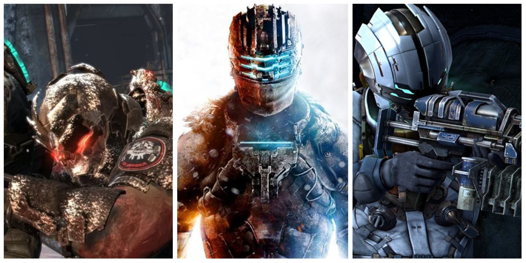 john carver, isaac clarke and dead space 3 cover art