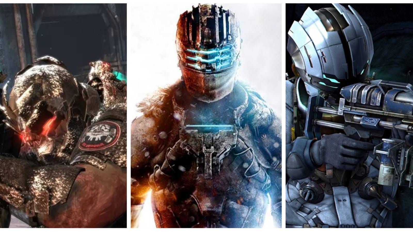 john carver, isaac clarke and dead space 3 cover art
