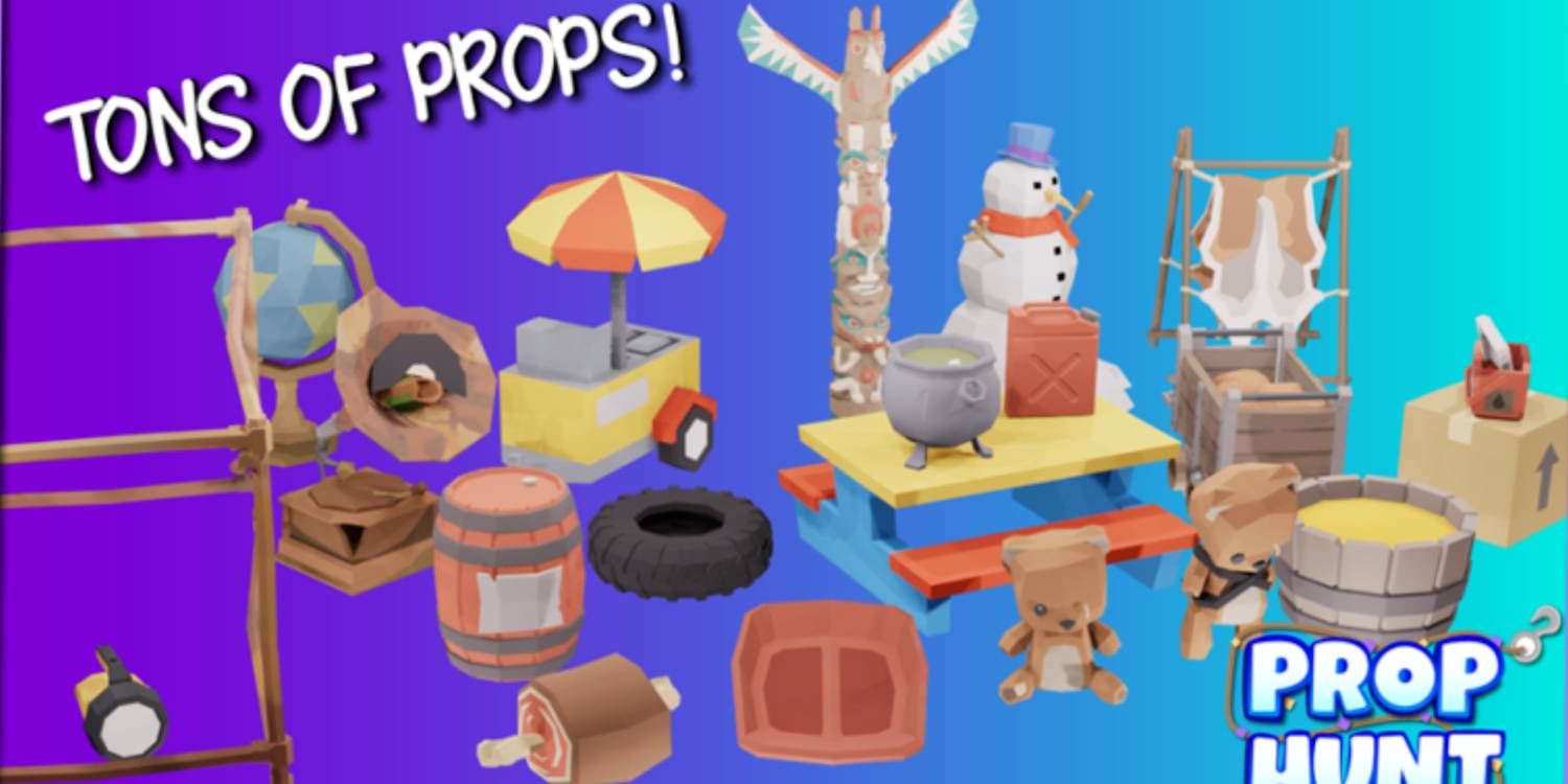 Different Props that can be turned into