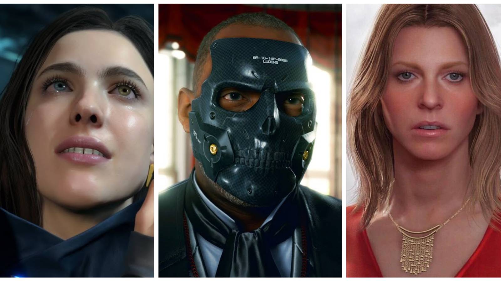 lockne, die-hardman and amelie in death stranding