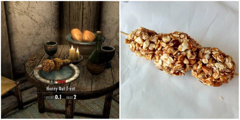Skyrim, Honey Nut Treat recipe