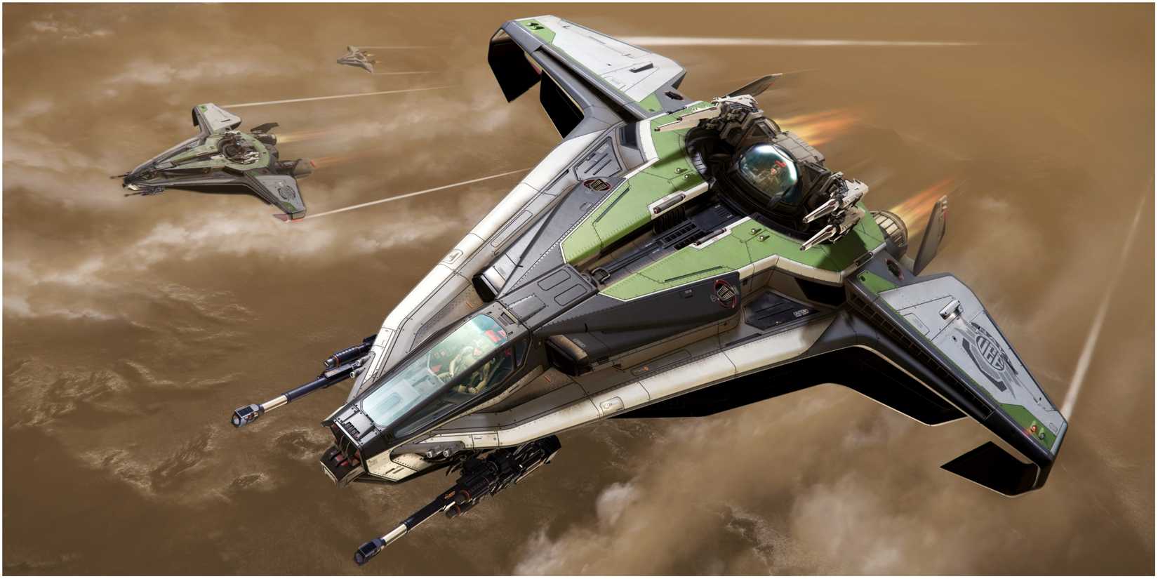 Star Citizen Anvil Hurricane Fighter