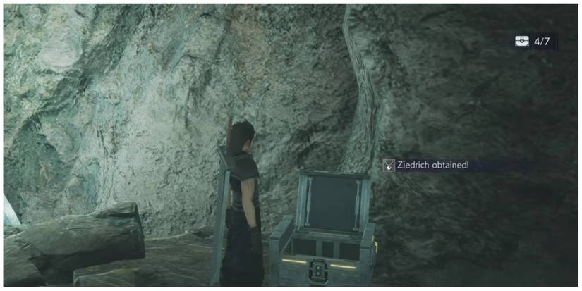 Zack finds the Ziedrich in Crisis Core: Final Fantasy 7 Reunion