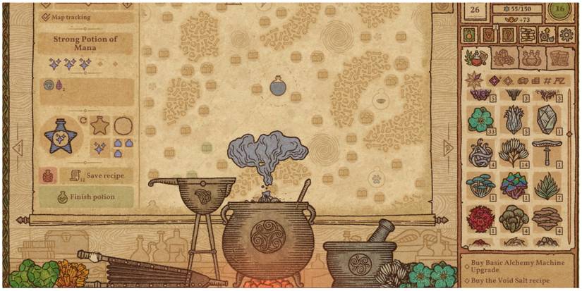 Potion Craft: Alchemy Simulator Map