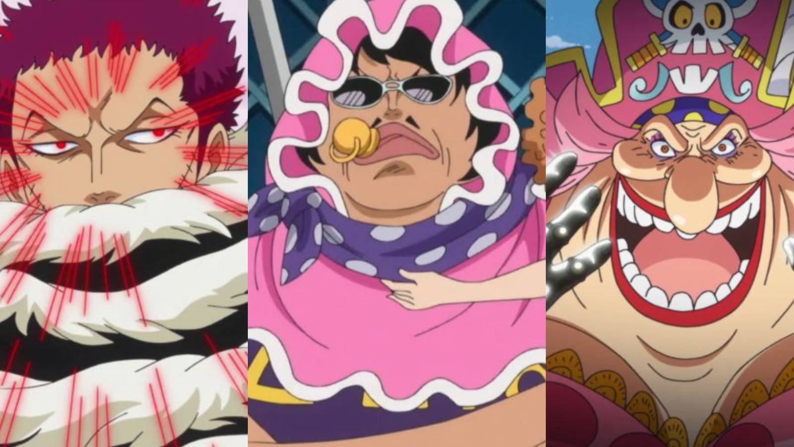 Katakuri, Senor Pink, and Big Mom