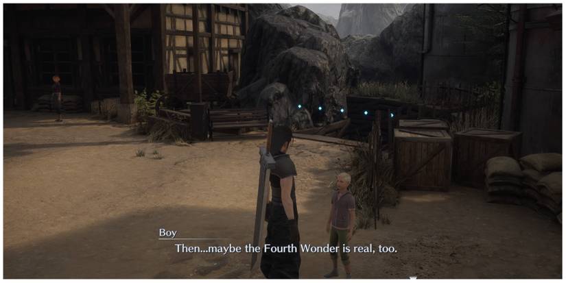 Zack learns of the Fourth Wonder in Crisis Core: Final Fantasy 7 Reunion