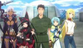 gate anime characters