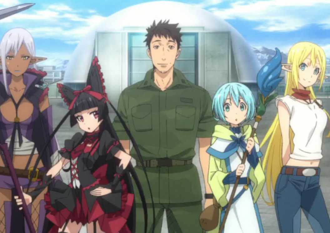 gate anime characters