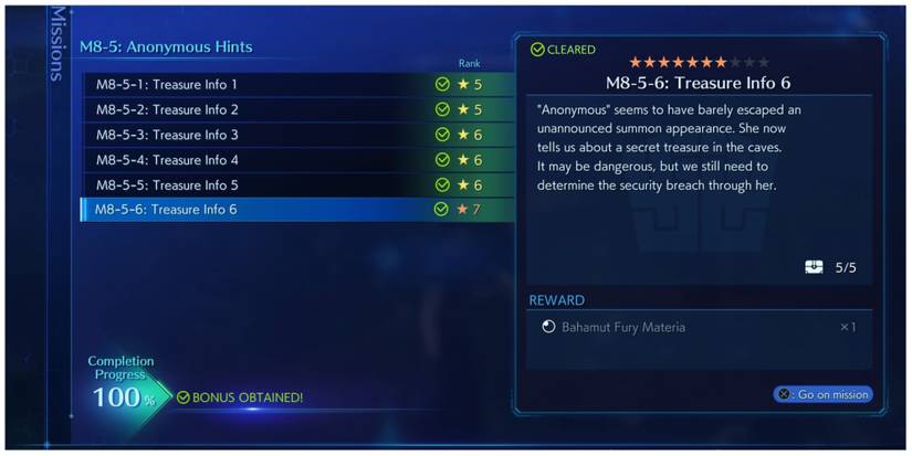 Bahamut Fury in Crisis Core: Final Fantasy 7 Reunion