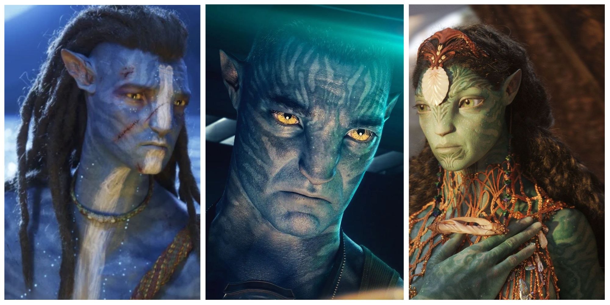 jake sully, quaritch, ronal in avatar 2