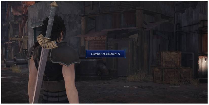 Guessing the right number in Crisis Core: Final Fantasy 7 Reunion