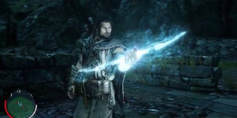 talion holding celebrimbor's bow