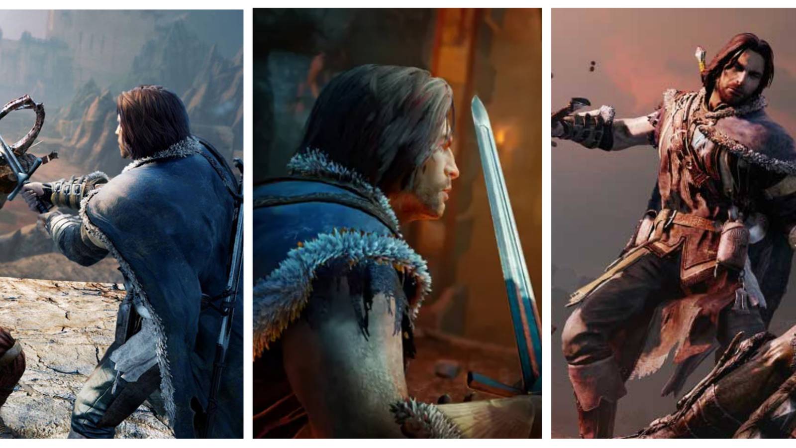 talion fighting in middle-earth: shadow of mordor