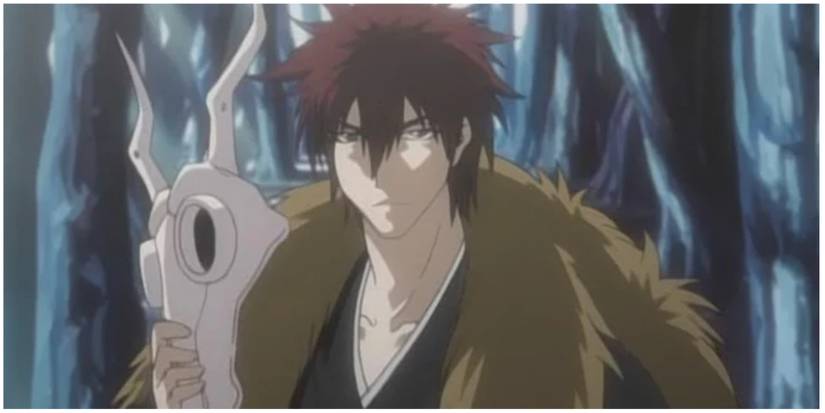 Ashido Revealing His Face To Rukia In The Forest Of Menos