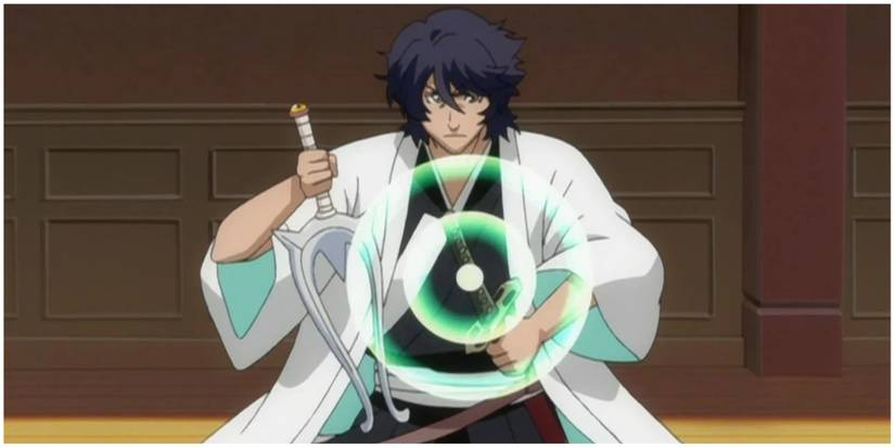 Shūsuke Amagai Negating Captain Yamamoto's Zanpakuto