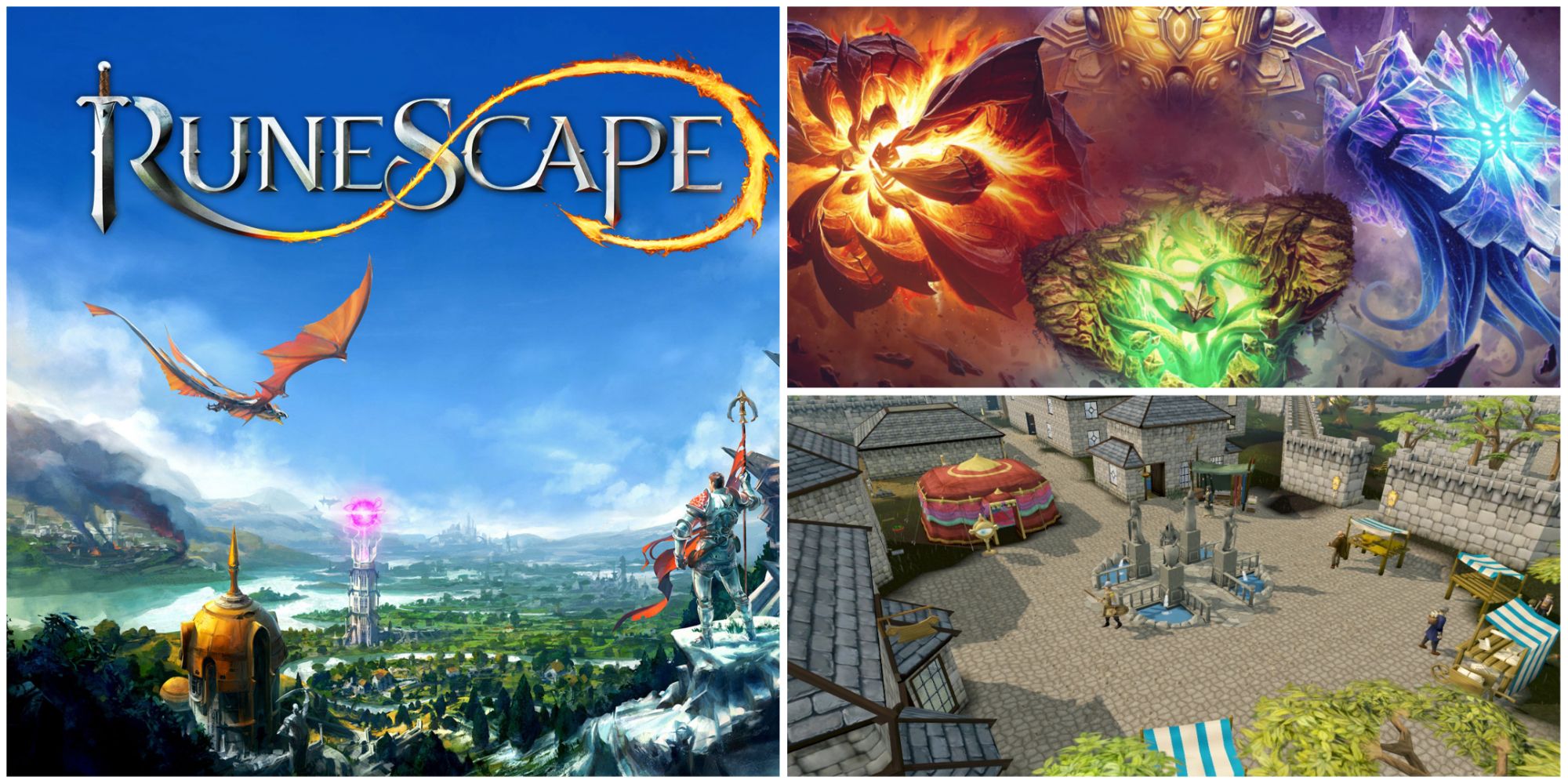 RuneScape 3 title and art