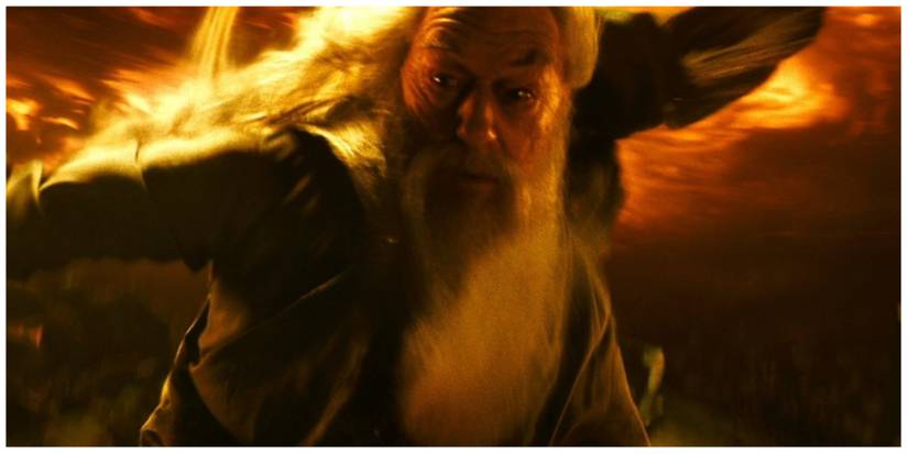 Michael Gambon as Albus Dumbledore