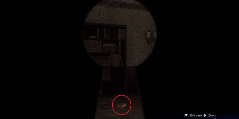 A book on the floor in Crisis Core: Final Fantasy 7 Reunion