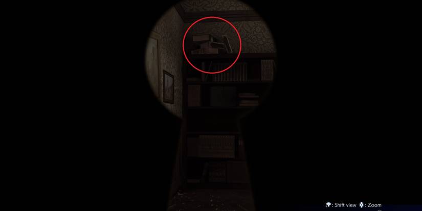 The books in Shinra Mansion in Crisis Core: Final Fantasy 7 Reunion