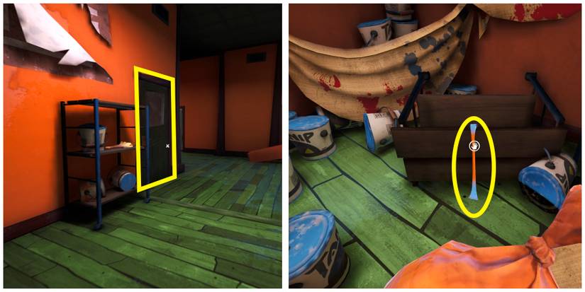 crowbar location inside the school in hello neighbor 2