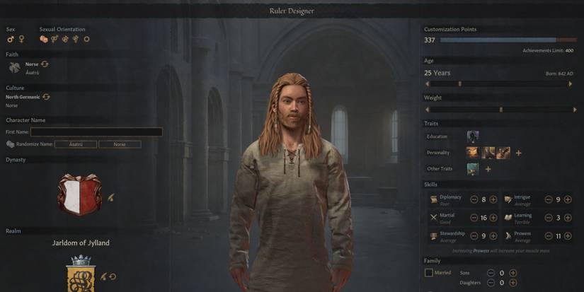 Crusader Kings 3 Create A Character