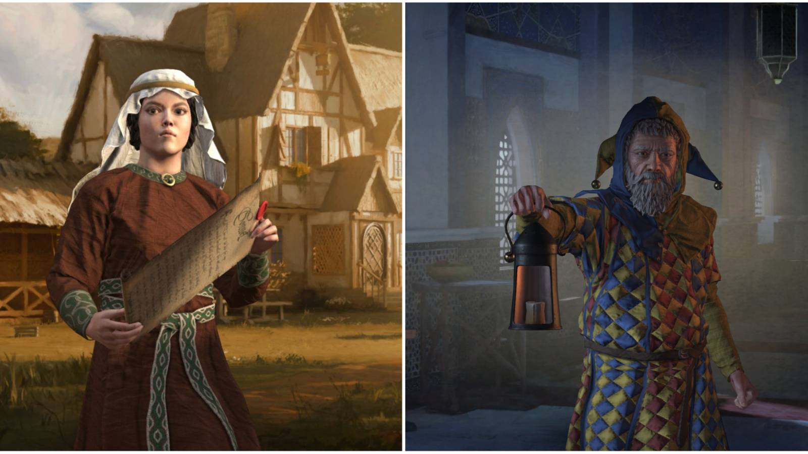 Crusader Kings 3 Woman and Jester