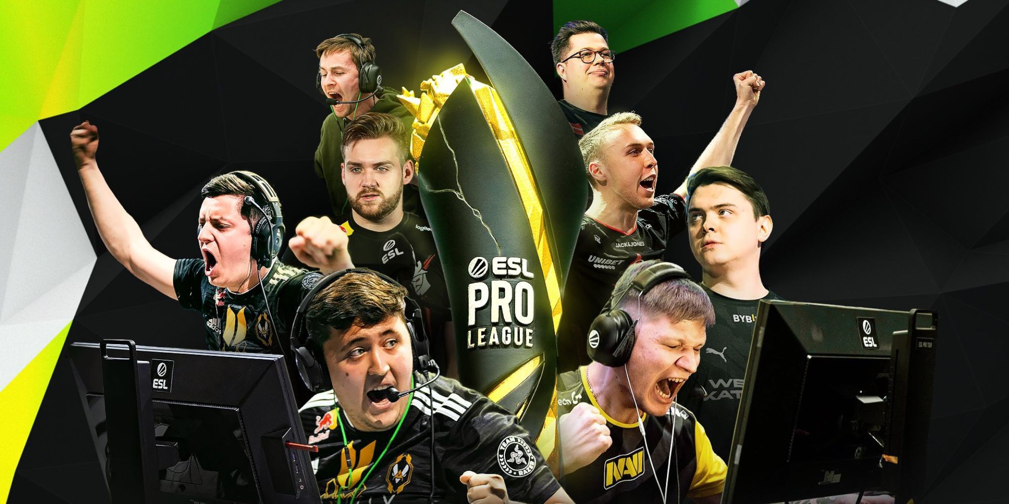 Counter Strike: Global Offensive ESL Pro League Promotional Photo of Players