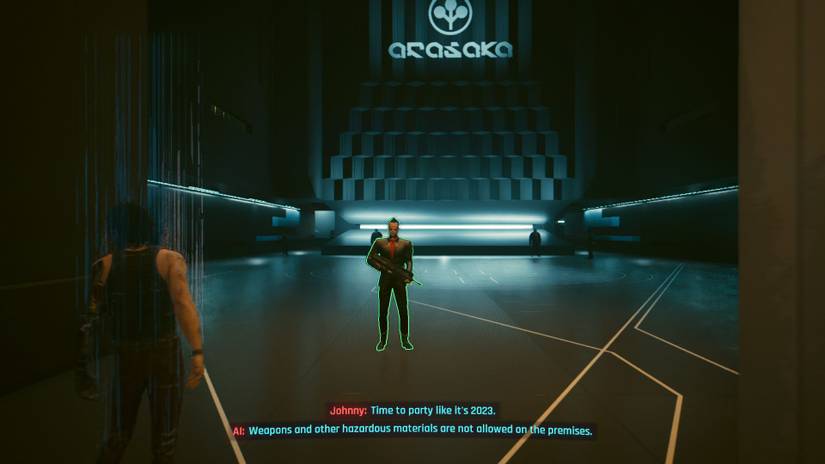 Cyberpunk 2077 Arasaka Lobby