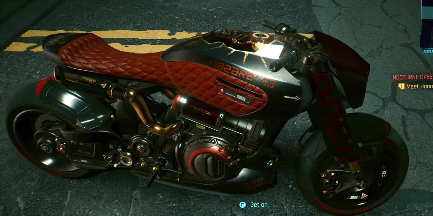 Cyberpunk 2077 - Jackie's Motorcycle Up Close Guide Header Image