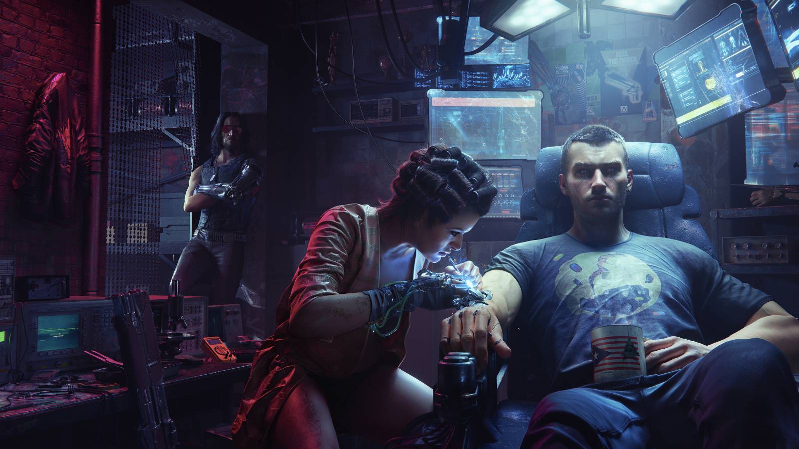 cyberpunk 2077 third person customization cyberware implants ripperdoc