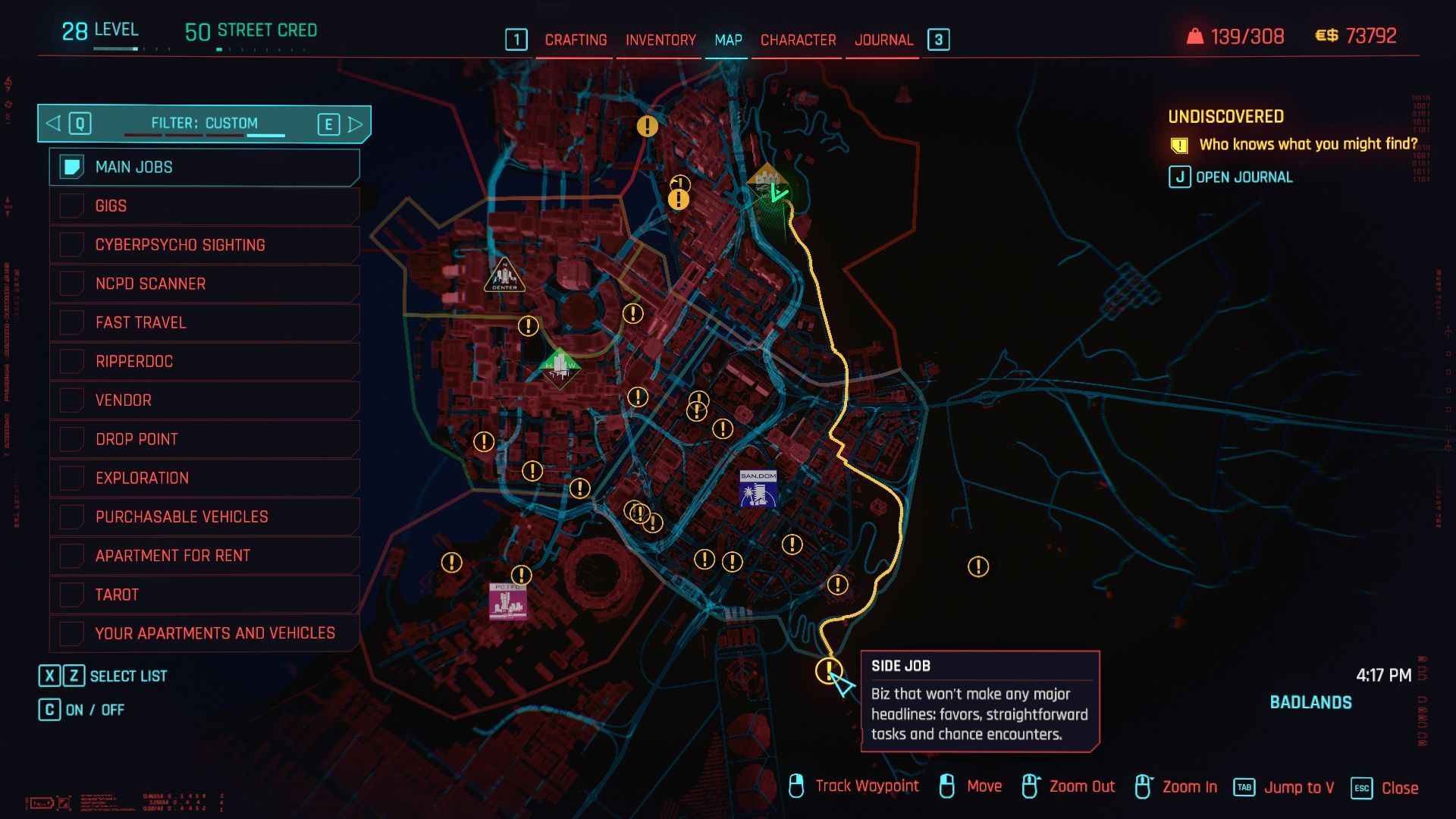 Cyberpunk 2077 Zen Meetings Map