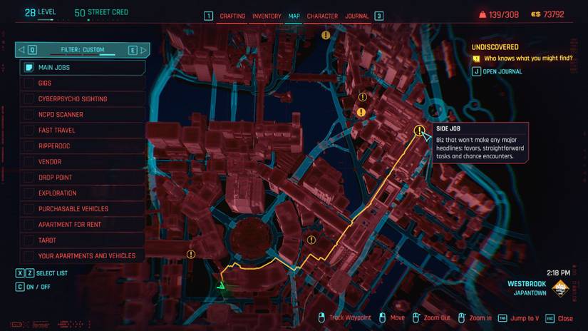 Cyberpunk 2077 Zen Stairway Map