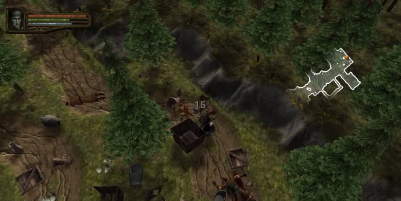 Dark Alliance 2 - Barbarian in combat