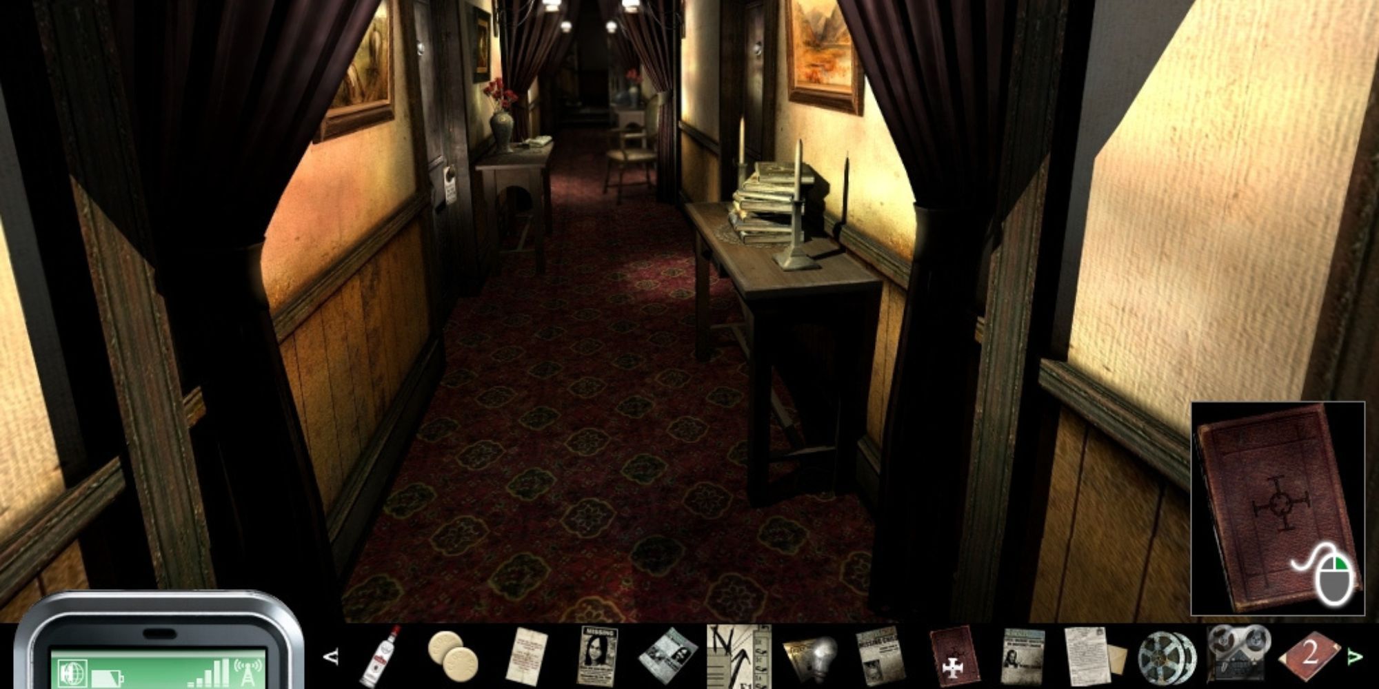 Once in a hotel in Dark Fall: Lost Souls