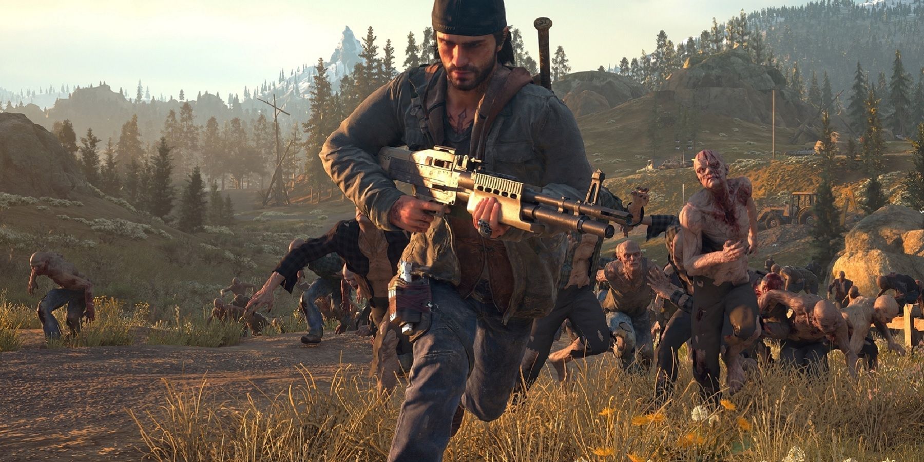 days gone deacon run from zombies