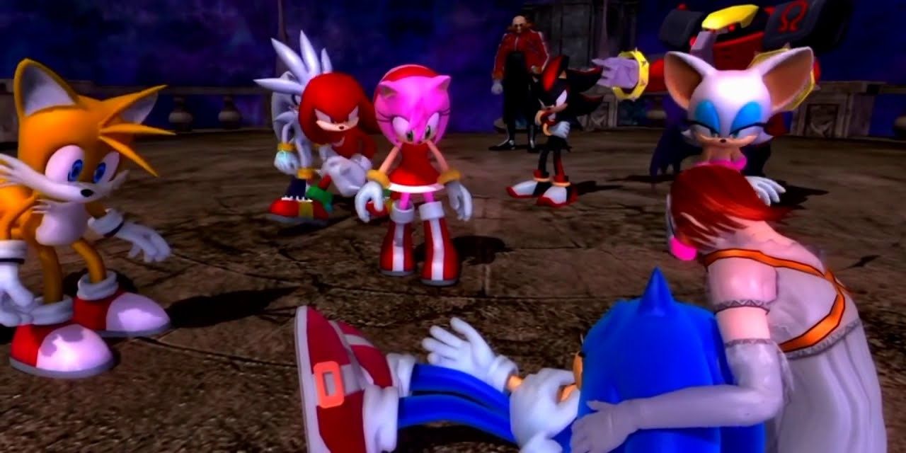 Sonic's Death in Sonic the Hedgehog 2006