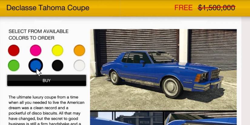 Declasse Tahoma Coupe GTA Online
